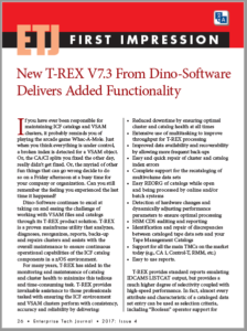 ETJ First Impression: T-REX V7.3 - Dino-Software